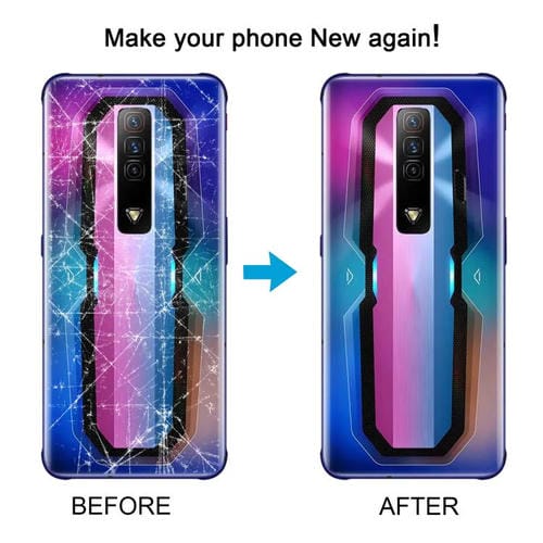 Tappo posteriore della batteria in vetro ZTE Nubia Red Magic 7 Nx679J (Trasparente)