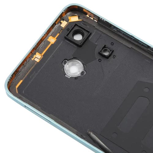 Back Battery Cover with Central Frame and Camera Lens Cover ZTE Blade A75 4G Z2359 (Green)