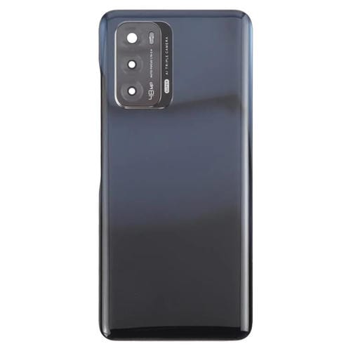 Battery Back Cover with Adhesive ZTE Blade V40 Camera Lens Cover (Black)