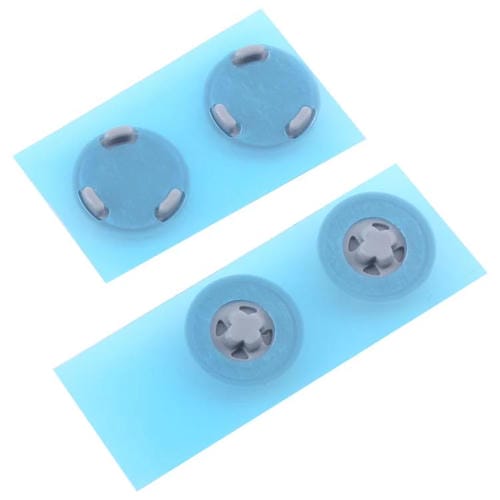 Tapetes de Borracha Microsoft Surface Laptop 3 / 4 / 5 (Azul) - Conjunto de 4 Peças