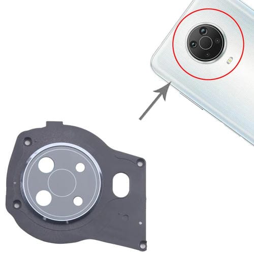 Couvercle de Lentille d'Appareil Photo Arrière Nokia G20 (Bleu) Original