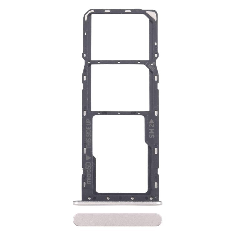 Original Nokia C22 SIM Card Tray + Micro SD Card (Gold)