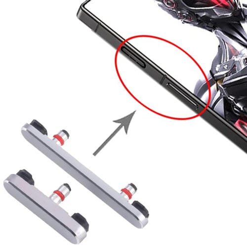 Power Button and Volume Control ZTE Nubia Red Magic 8 Pro Nx729J (Silver)