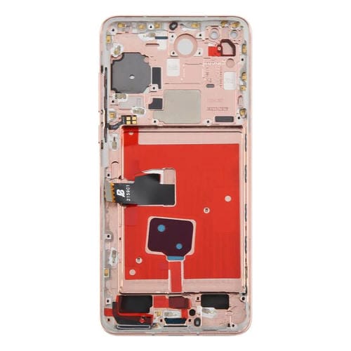 Schermo Completo TFT Huawei P40 e Cornice senza Identificazione delle Impronte (Rosa)
