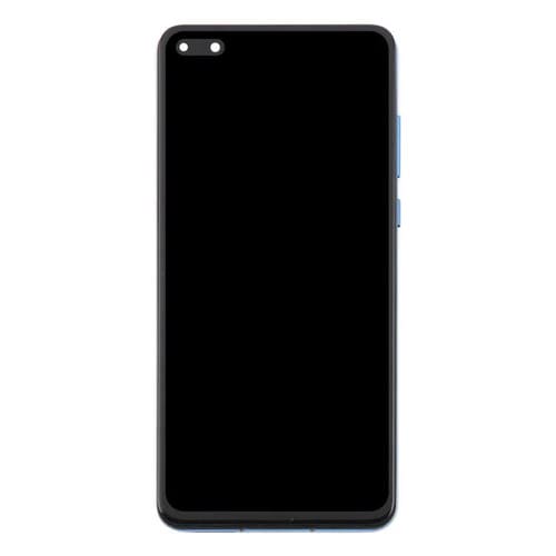 Full Screen TFT Huawei P40 and Frame without Fingerprints (Blue)