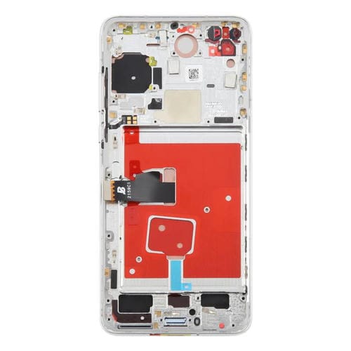 Schermo Completo TFT Huawei P40 con Cornice senza Identificazione delle Impronte (Argento)
