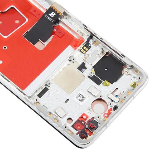 Schermo Completo TFT Huawei P40 con Cornice senza Identificazione delle Impronte (Argento)