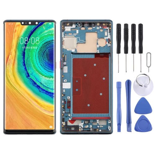 Full Screen TFT Huawei Mate 30 Pro with Frame without Fingerprint Identification (Green)