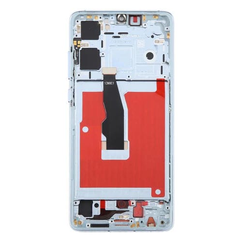 Ecrã Completo TFT Huawei P30 com Moldura sem Identificação de Impressões Digitais (Azul)