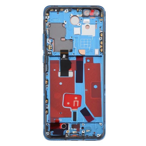 Ecrã Completo TFT Huawei P40 Pro com Moldura sem Identificação de Impressões Digitais (Azul)