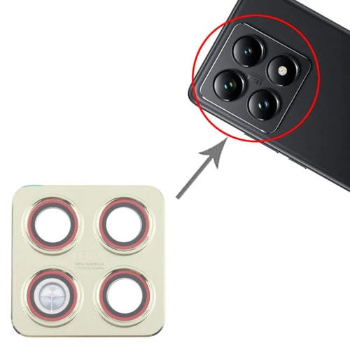 Rückseitige Kameraglasabdeckung Original Xiaomi 14T (Grün)