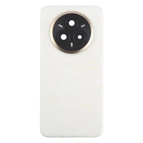 Cover posteriore della batteria con copertura lente fotocamera Realme 14 Pro + (Bianco)