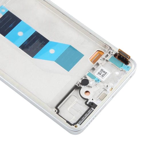 Ecrã Completo Original AMOLED Xiaomi Redmi Note 14 4G com Moldura (Prateado)
