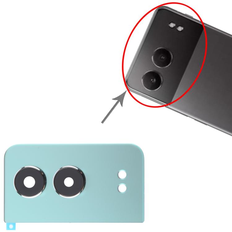 Rear Camera Lens Cover Original OnePlus Nord 4 CPH2663 CPH2661 (Green)