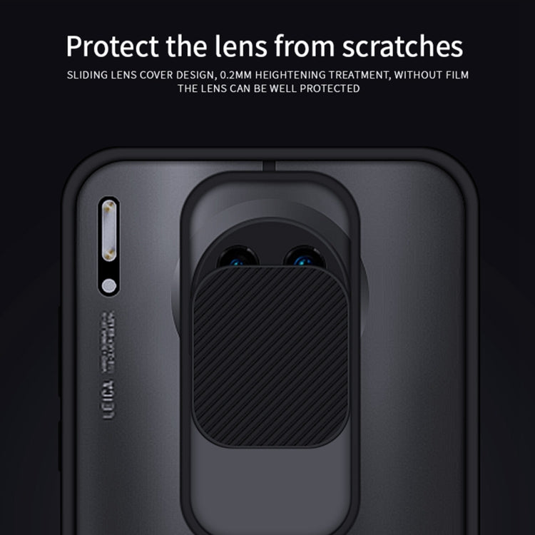 Para Huawei Mate 30 Pro MOFI Xing Dun Series PC + TPU Anti-peep Carcasa protectora todo incluido impermeable y anti-caída, Translúcido Frosted (Morado)