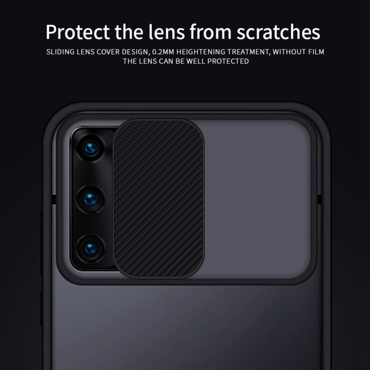 Para Huawei P40 MOFI Xing Dun Series PC + TPU Anti-peep Carcasa protectora todo incluido impermeable y anti-caída, translúcido mate (púrpura)
