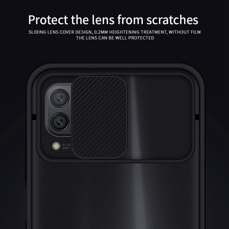 Para Huawei P40 lite MOFI Xing Dun Series PC + TPU Anti-peep Carcasa protectora todo incluido impermeable y anti-caída, Translúcido Frosted (Morado)