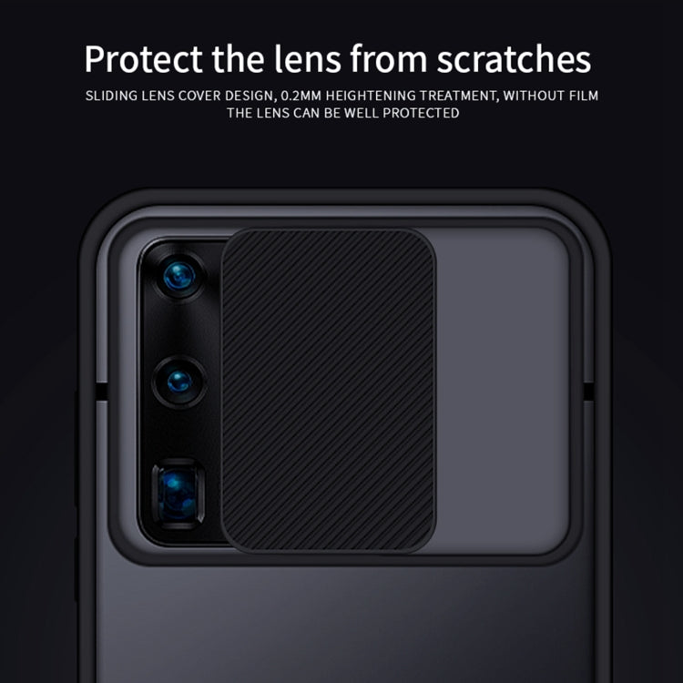Para Huawei P40 Pro + MOFI Xing Dun Series PC + TPU Anti-peep Carcasa protectora todo incluido impermeable y anti-caída, Translúcido Frosted (Morado)
