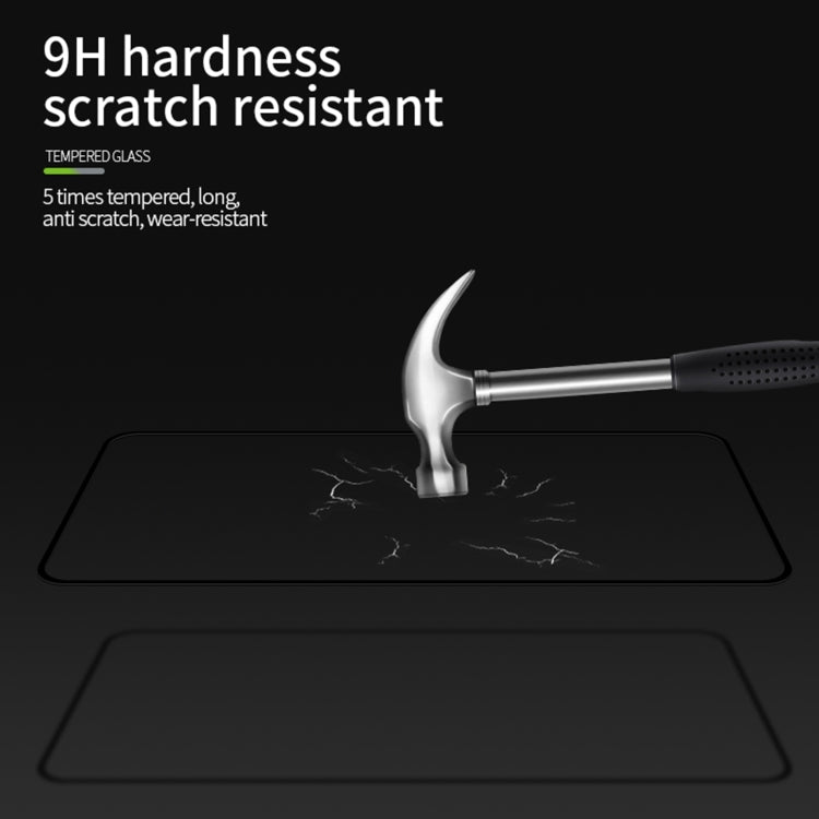Para Huawei P SMART 2021 PINWUYO 9H 2.5D Película de vidrio templada de pantalla completa (Negro)