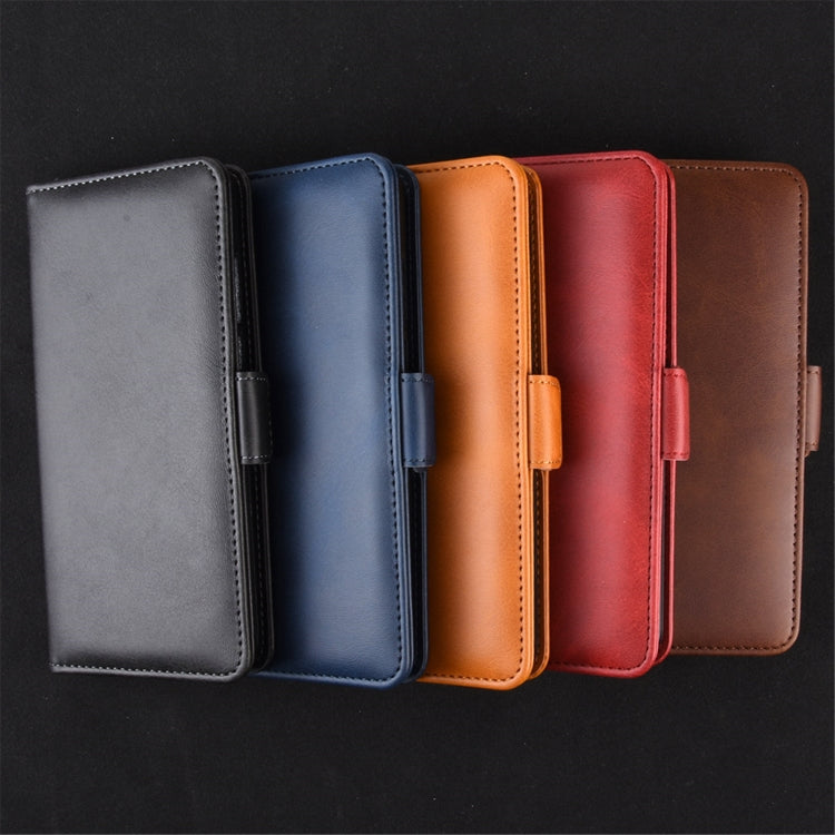 Para Nokia 3.4 Estuche de cuero con tapa horizontal con hebilla magnética de doble cara con soporte, ranuras para tarjetas y billetera (rojo)