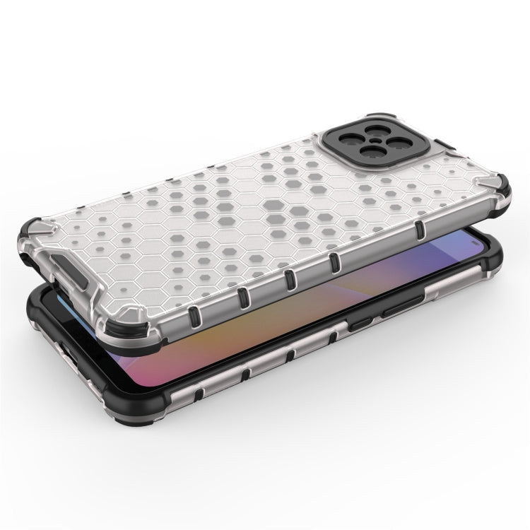 Para Huawei nova 8 SE a prueba de golpes Honeycomb PC + funda de TPU (blanco)