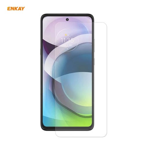 Para Motorola Moto G 5G ENKAY Hat-Prince 0.26mm 9H 2.5D Película de vidrio templado con borde curvo