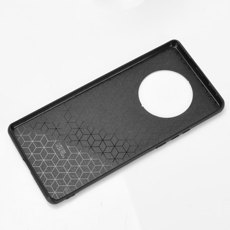 Para Huawei Mate 40 Pro Piel de patrón de vaca de costura a prueba de golpes PC + PU + TPU Funda (rojo)