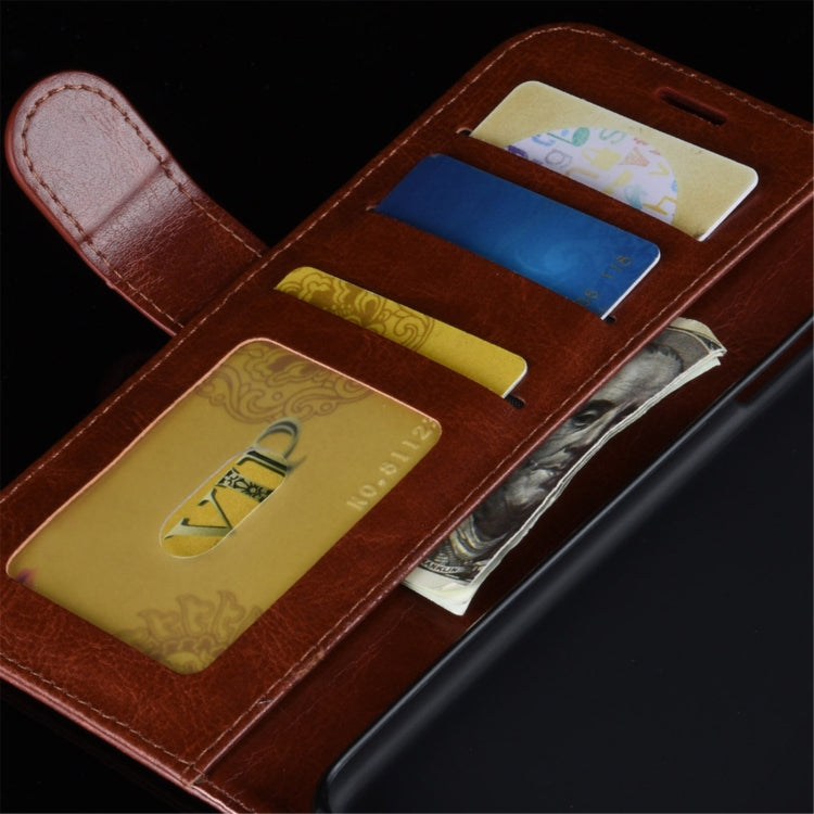 Para Motorola Moto G 5G R64 Funda protectora con solapa horizontal con textura con soporte, ranuras para tarjetas, billetera y marco de fotos (marrón)