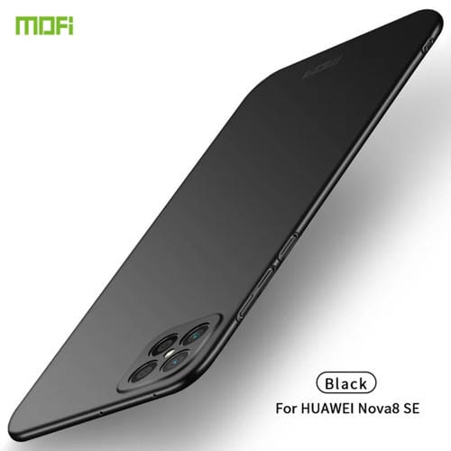 Para Huawei nova 8 SE MOFI Frosted PC Estuche rígido ultrafino (negro)