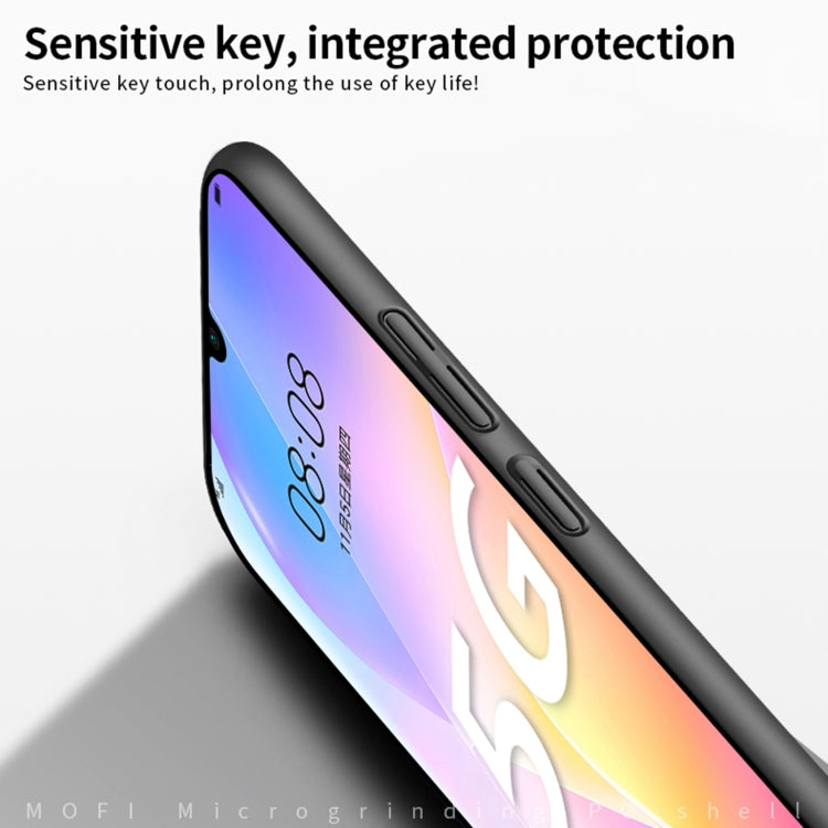 Para Huawei nova 8 SE MOFI Frosted PC Estuche rígido ultrafino (negro)