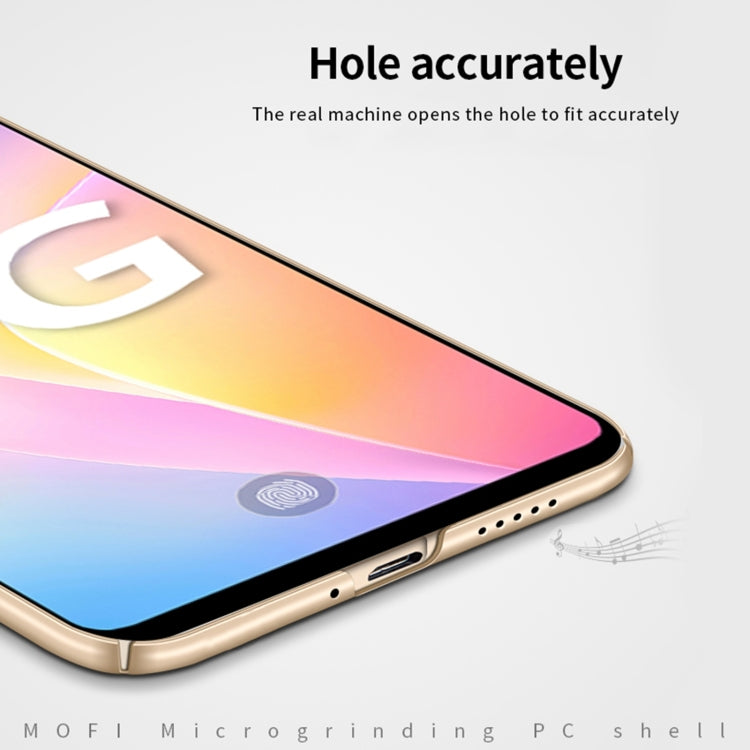 Para Huawei nova 8 SE MOFI Frosted PC Estuche rígido ultrafino (negro)