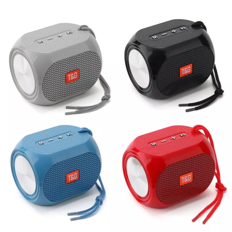 Altavoz Bluetooth T&G Tg196 TWS con Subwoofer y Cable Trenzado Compatible USB Aux TF FM (Negro)