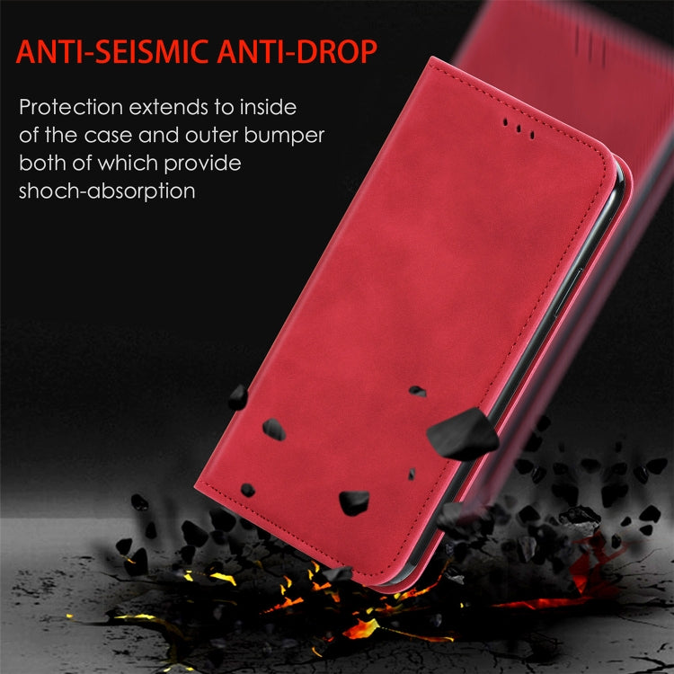 Para Huawei Nova 8 5G Retro Skin Feel Business Funda de cuero con tapa horizontal magnética con soporte, ranuras para tarjetas, billetera y marco de fotos