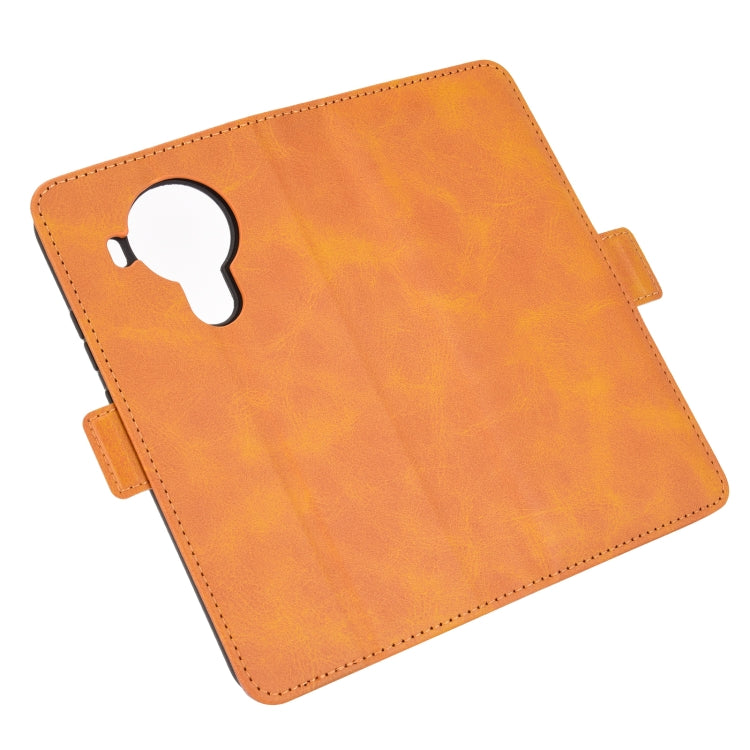 Para Nokia 5.4 Funda de cuero con tapa horizontal con hebilla magnética de doble cara con soporte, ranuras para tarjetas y billetera
