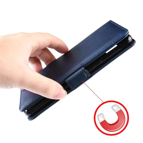 Para Nokia 5.4 Estuche de cuero abatible horizontal con hebilla magnética de doble cara con soporte, ranuras para tarjetas y billetera (marrón)