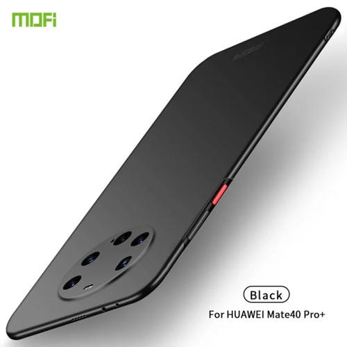 Para Huawei Mate 40 Pro + MOFI Frosted PC Estuche rígido ultrafino (negro)