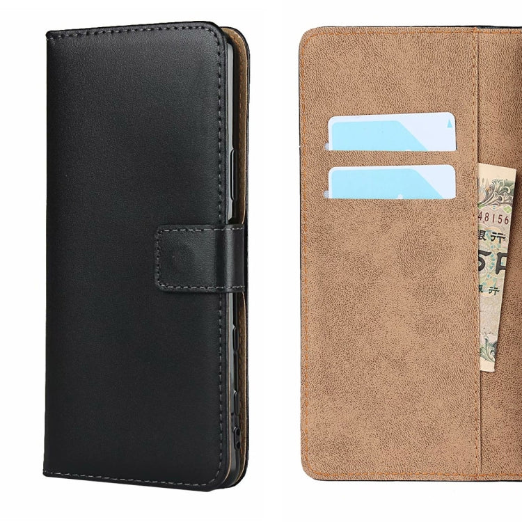 Funda horizontal de cuero de piel de cuero de piel de cuero con cierre magnético y tragamonedas y carreteras para Huawei P40 Pro (Negro)