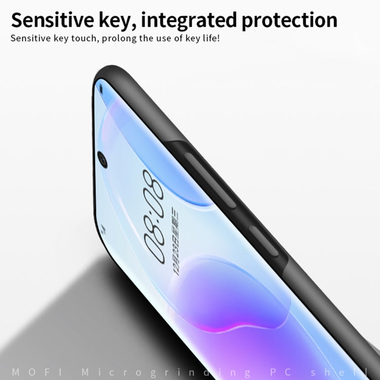 Para Huawei Nova 8 Mofi Frosted PC Funda Dura Ultra-delgada (Negro)