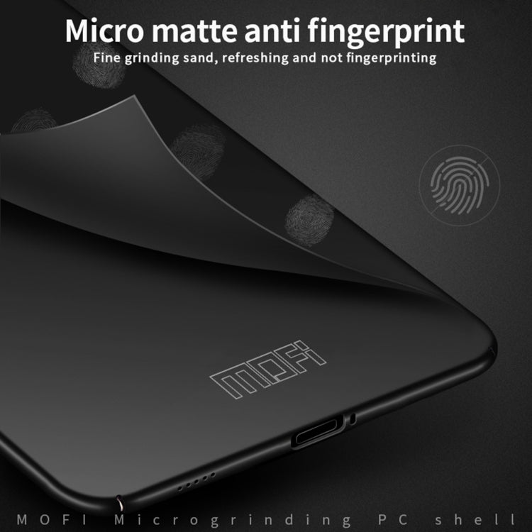 Para Huawei Nova 8 Mofi Frosted PC Funda Dura Ultra Fina (Oro)