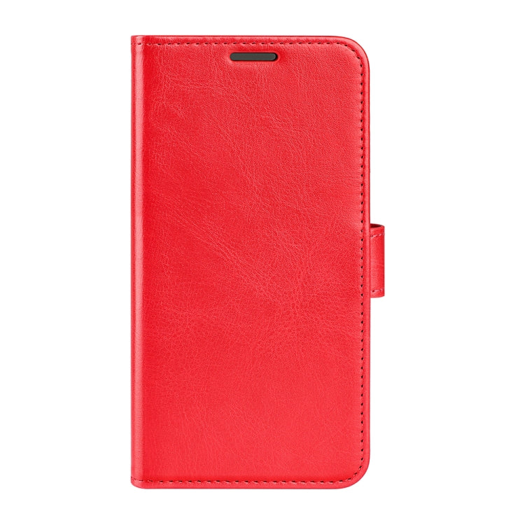 Para Samsung Galaxy S23+ 5G R64 Funda de cuero con textura para teléfono (Rojo)