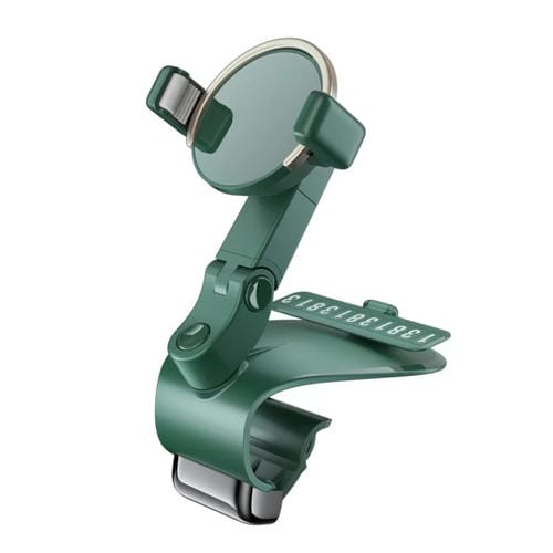 088 con Señal de Teléfono de Estacionamiento, Soporte para Teléfono Celular con Rotación de 360 Grados para Tablero de Coche (Verde) - MOVILSTORE