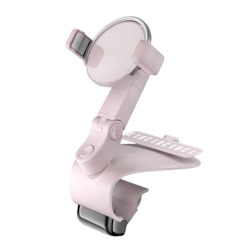 088 con Señal de Teléfono de Estacionamiento, Soporte para Teléfono Celular con Rotación de 360 Grados para Tablero de Coche (Rosa) - MOVILSTORE