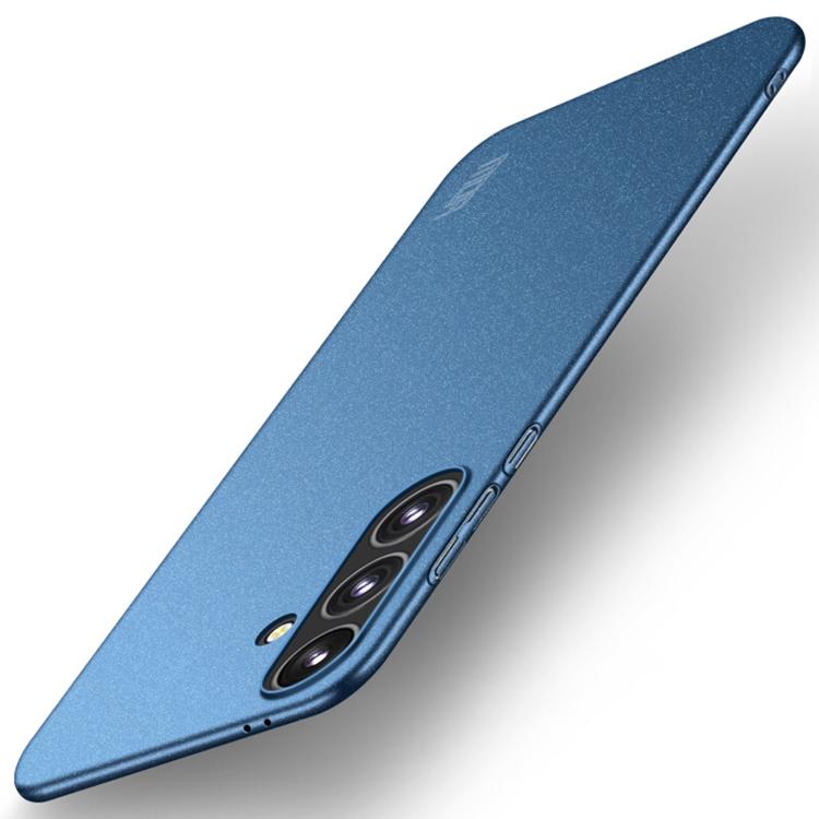Funda ultrafina de PC esmerilada con todo incluido para Samsung Galaxy A56 5G MOFI Fandun Series (azul)