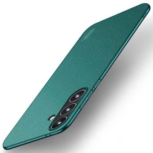 Funda ultrafina de PC esmerilada con todo incluido para Samsung Galaxy A56 5G MOFI Fandun Series (verde)