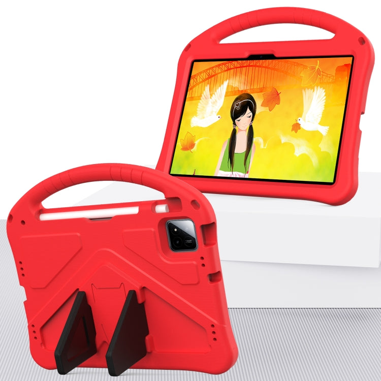 Funda de Eva a Prueba de Golpes para Tableta Xiaomi Pad 7 con Soporte (Roja)