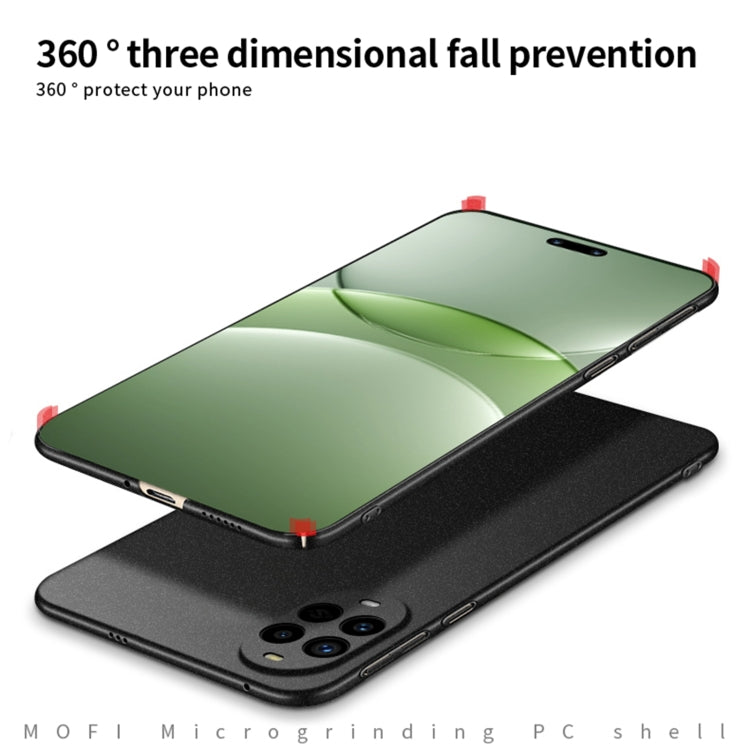 Funda para Teléfono Mofi Fandun Series Policarbonato Esmerilado para Huawei Nova 13 Pro (Negra)