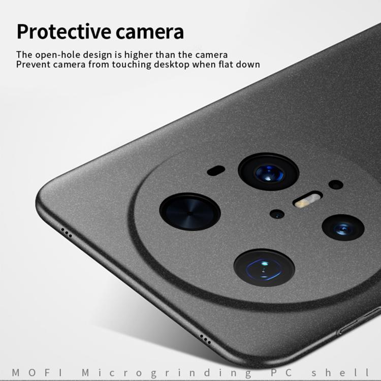 Funda para Teléfono Mofi Fandun Series Policarbonato Esmerilado para Huawei Mate 70 Pro (Azul)