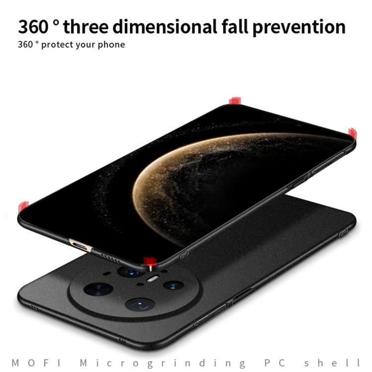 Funda para Teléfono Mofi Fandun Series Policarbonato Esmerilado para Huawei Mate 70 Pro (Gris)