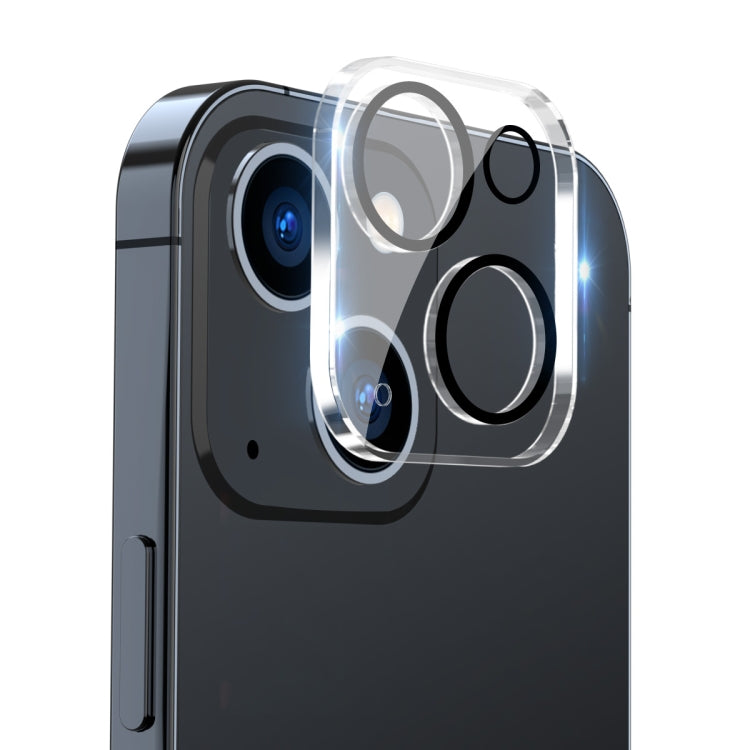 Película de Vidrio Templado Enkay Hat-Prince para iPhone 15/15 Plus Lente Cámara Trasera (Black) - MOVILSTORE