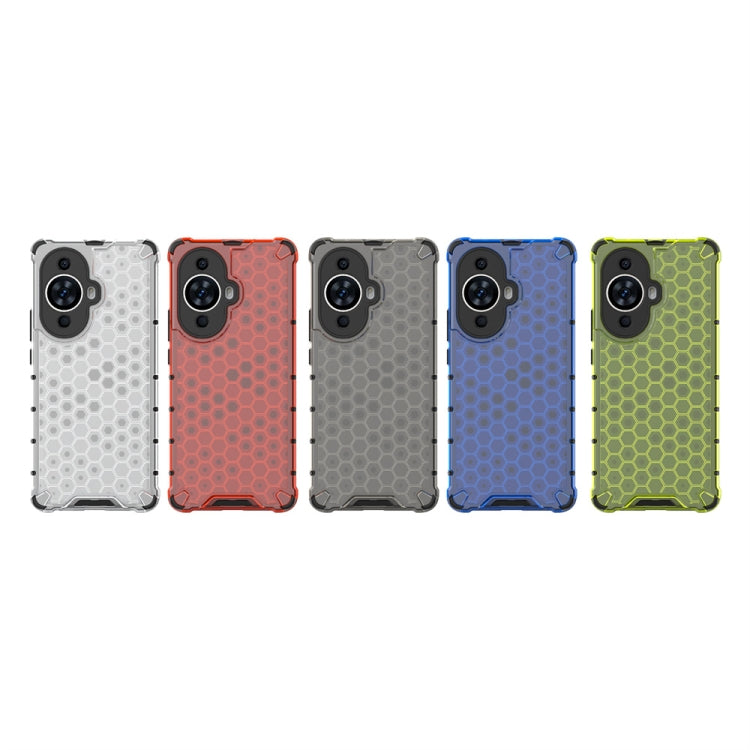 Estuche para Huawei Nova 11 Pro 4G a Prueba de Golpes Honeycomb (Rojo)